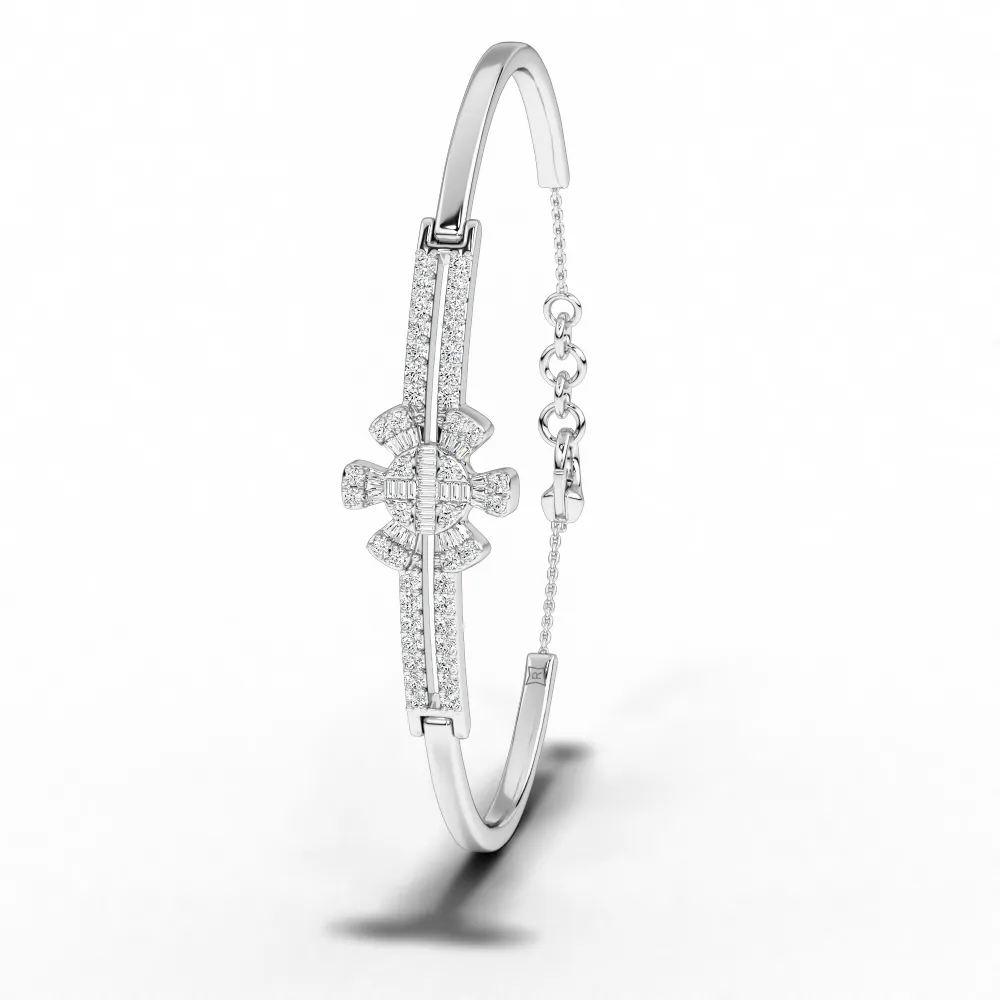 Twilight Floral Diamond Bracelet